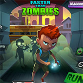 Игра Быстрее зомби онлайн