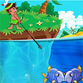 Игра Индеец рыбак онлайн