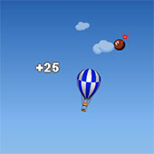 Игра Полет на шаре онлайн