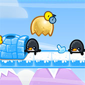 Игра Спасение пингвинят онлайн