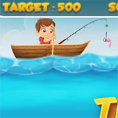 Игра Веселый рыбак онлайн
