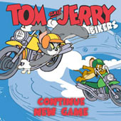 Игра Гонки на мотоциклах Том и Джерри онлайн