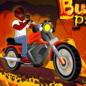Игра Гонки на мотоциклах в огне онлайн