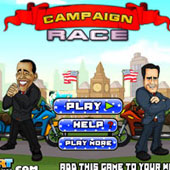 Игра Гонки: Президенты на мотоциклах